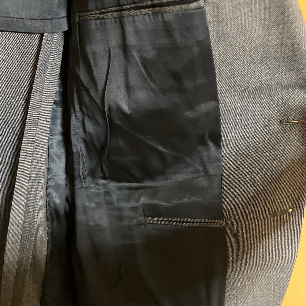 Vintage Botany 500 Gray Suit Jacket & Pants - Picture 6 of 8